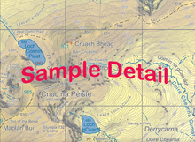 Load image into Gallery viewer, EastWest Mapping The Reeks Laminated Waterproof Map (1:20,000)