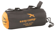 Load image into Gallery viewer, Easy Camp Sleeping Bag Liner Ultralight - Mummy Shape (Black/Grey)
