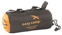 Load image into Gallery viewer, Easy Camp Sleeping Bag Liner Ultralight - Mummy Shape (Black/Grey)