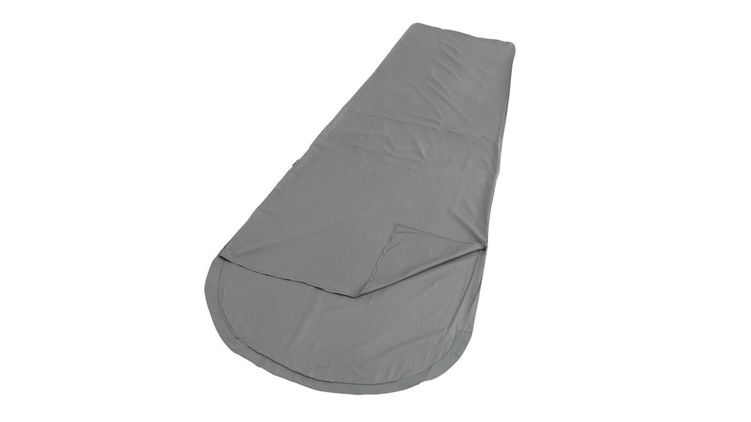 Easy Camp Sleeping Bag Liner Ultralight - Mummy Shape (Black/Grey)