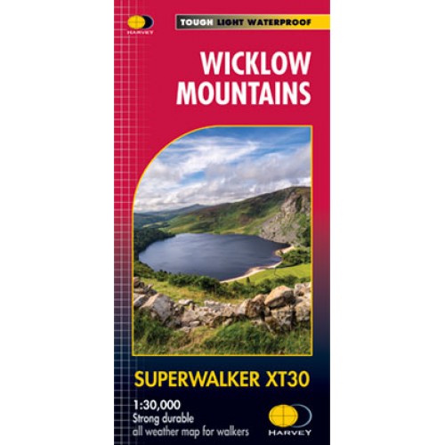 Harvey Wicklow Mountains Superwalker XT30 Map (1:30,000)