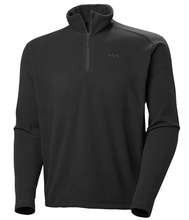 Load image into Gallery viewer, Helly Hansen Men's Daybreaker Half Zip Polartec Fleece Top (Black)