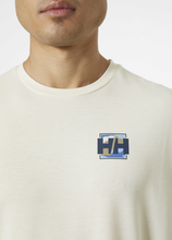 Load image into Gallery viewer, Helly Hansen Men&#39;s Skog Recycled Graphic T-Shirt (Snow)
