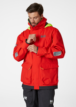 Load image into Gallery viewer, Helly Hansen Men’s Pier 3.0 Costal Sailing Jacket (Alert Red)
