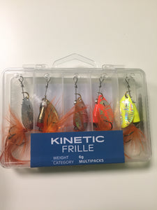 Kinetic Frille Metal Lures (6g)(5 Pack)