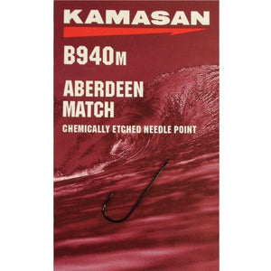 Kamasan B940M Aberdeen Match Hooks (Size 4/0)(5 Pack)