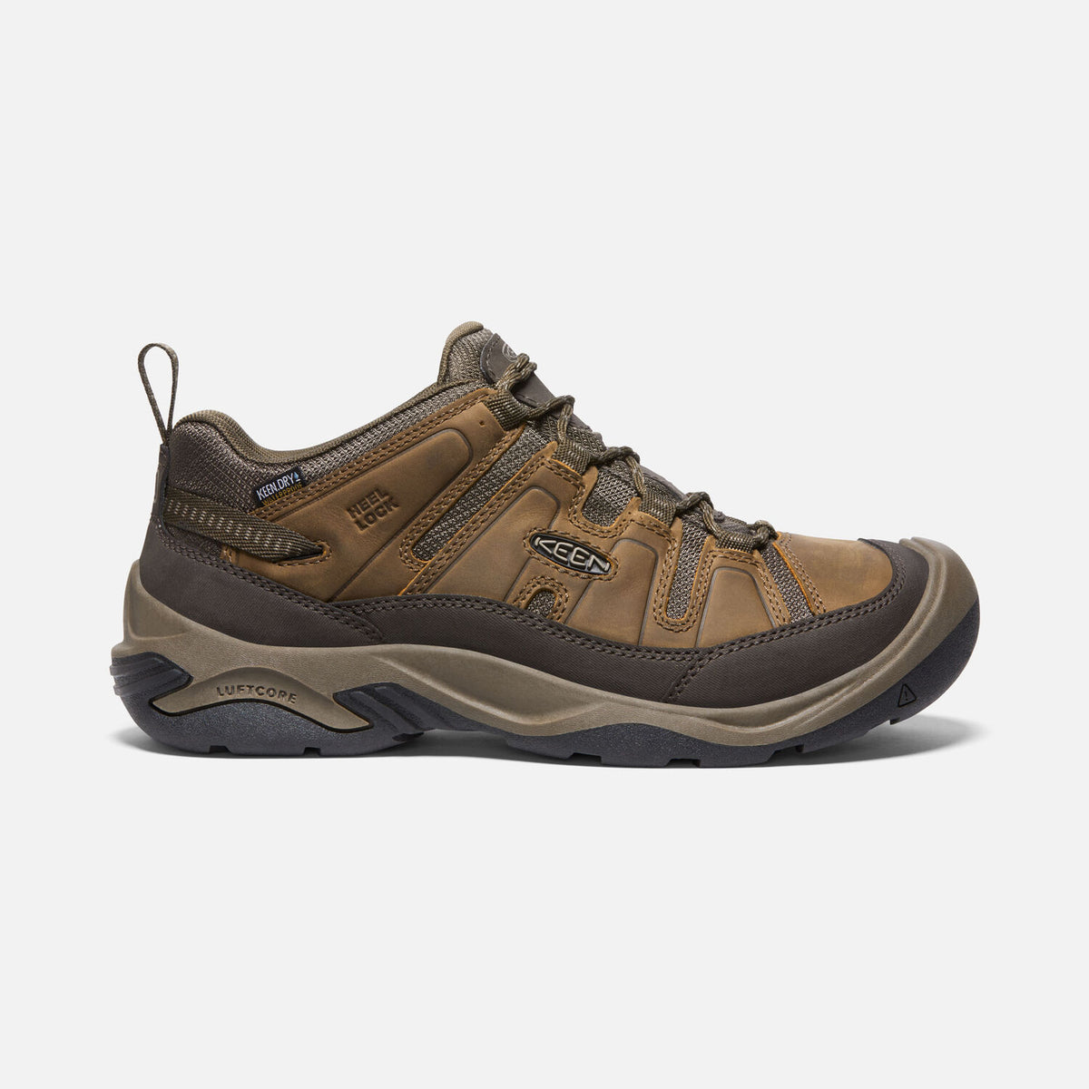 Keen Men s Circadia Waterproof Trail Shoes WIDE FIT Shitake Brindle Landers Outdoor World Ireland s Adventure Outdoor Store