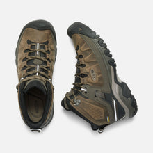 Load image into Gallery viewer, Keen Men&#39;s Targhee III Waterproof Mid Trail Boots - WIDE FIT (Bungee Cord/Black)
