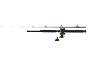 Kinetic 6ft6 PowerCore CC P10 2 Section Boat Rod + Reel Combo (Left Hand Version)(30-50lbs/200-600g)