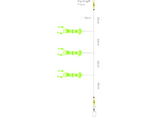 Load image into Gallery viewer, Kinetic Sabiki Squido Bull 3 Hook Rig (#8/0)(Hot Pink)