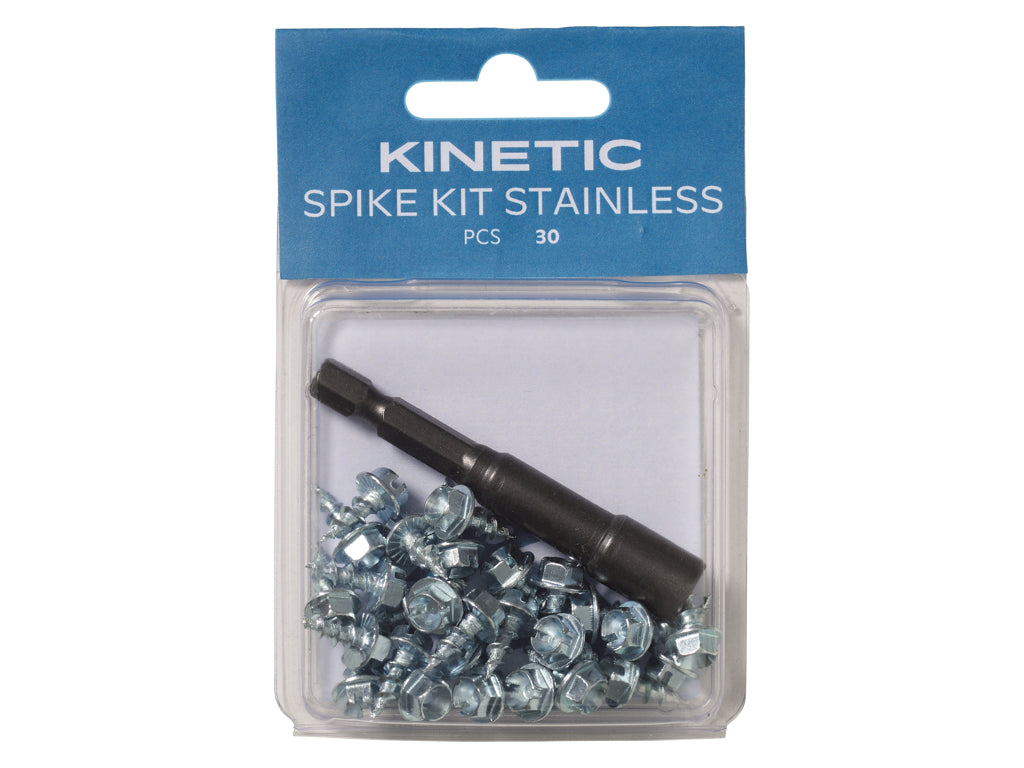 Kinetic Footwear Spike Kit (30 Pack)