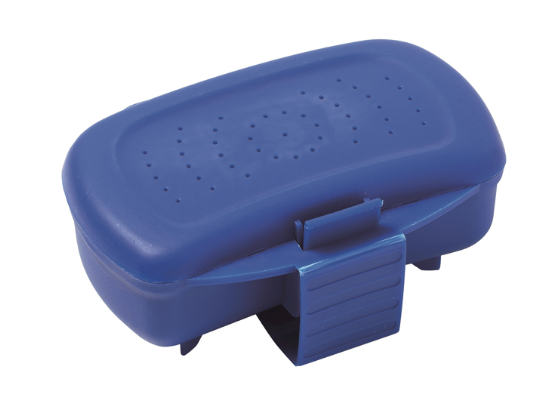 Kinetic Worm Box with Belt Attachment (15x10.5x6cm)(Blue