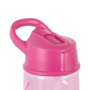 LittleLife Flip Top Water Bottle (550ml)(Pink)
