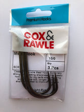 Load image into Gallery viewer, Cox &amp; Rawle Meat Hook (Size 10/0)(3 Pack)
