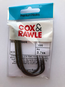 Cox & Rawle Meat Hook (Size 10/0)(3 Pack)