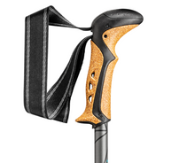 Load image into Gallery viewer, Leki Khumbu Lite Anti-Shock Hiking/Trekking Poles (Black/Petrol/Dark Anthracite)(Pair)