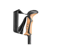 Load image into Gallery viewer, Leki Khumbu Hiking/Trekking Poles (Dark Anthracite/White/Bright Red)(Pair)