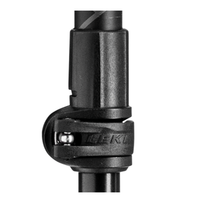 Load image into Gallery viewer, Leki Khumbu Hiking/Trekking Poles (Dark Anthracite/White/Bright Red)(Pair)