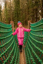 Load image into Gallery viewer, Mac in a Sac Kids Waterproof Puddle Suit (Pink)(Ages 1-6)