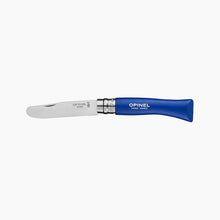 Load image into Gallery viewer, My First Opinel Kids #7 Stainless Steel Round Ended Knife (Blue)