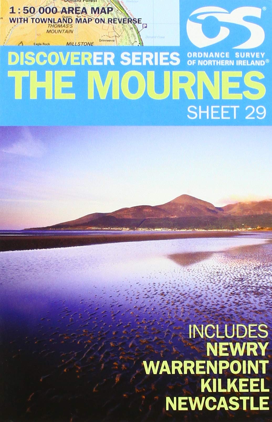 OSNI Discoverer Map 29 (The Mournes)(1:50,000)