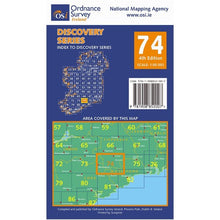 Load image into Gallery viewer, OSI Discovery Map 74 (Part of Cork, Limerick, Tipperary & Waterford)(1:50,000)
