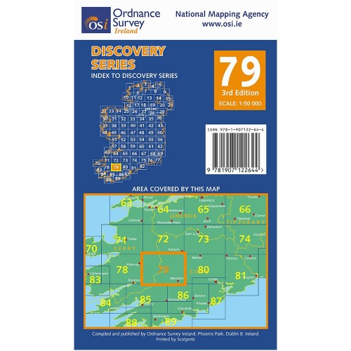 OSI Discovery Map 79 (Part of Cork & Kerry)(1:50,000)