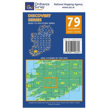 Load image into Gallery viewer, OSI Discovery Map 79 - Laminated (Part of Cork &amp; Kerry)(1:50,000)
