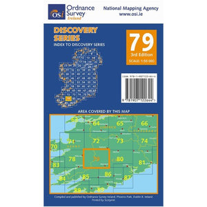 OSI Discovery Map 79 - Laminated (Part of Cork & Kerry)(1:50,000)