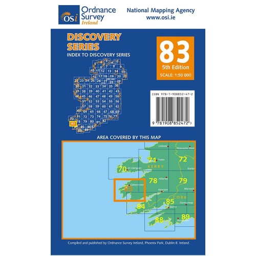 OSI Discovery Map 83 (Part of Kerry)(1:50,000)