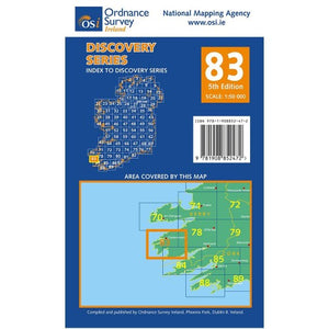 OSI Discovery Map 83 - Laminated (Part of Kerry)(1:50,000)