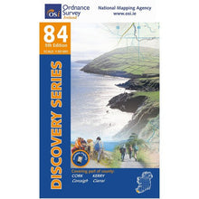 Load image into Gallery viewer, OSI Discovery Map 84 - Laminated (Part of Cork & Kerry)(1:50,000)