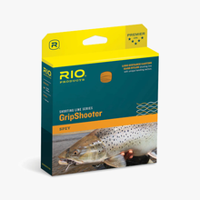 Load image into Gallery viewer, Rio Gripshooter Spey Fly Line (44lb/Floating/100ft) (Red/Orange)
