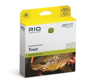 Rio Mainstream Trout Fly Line (WF6I/Intermediate/80ft)(Clear)