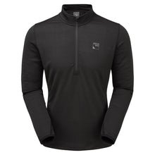 Load image into Gallery viewer, Sprayway Men's Dornie Half Zip Long Sleeve Base Layer Top (Black)