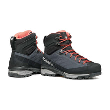 Load image into Gallery viewer, Scarpa Women&#39;s Mescalito Trek Planet Gore-Tex Hillwalking Boots (Grey/Coral)
