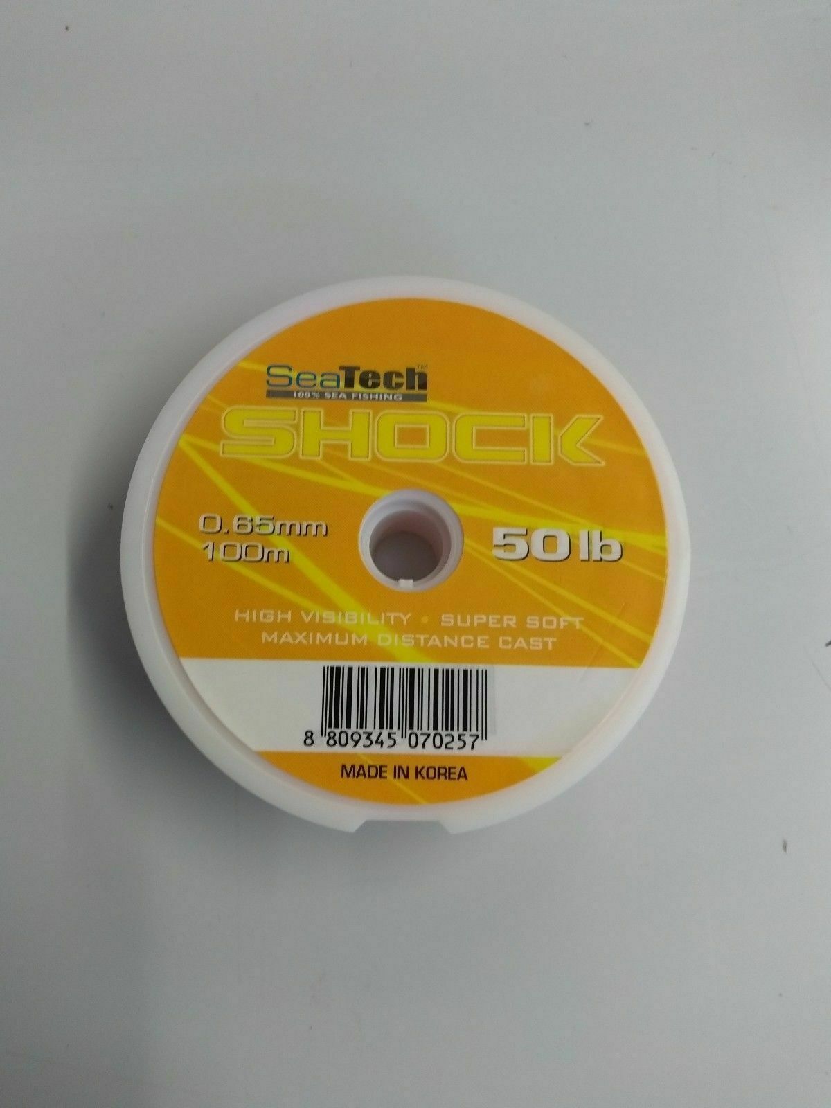 50lb Sea Tech Shock Orange