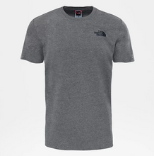 Load image into Gallery viewer, The North Face Men&#39;s Short Sleeve Red Box Tee (Medium Grey Heather)
