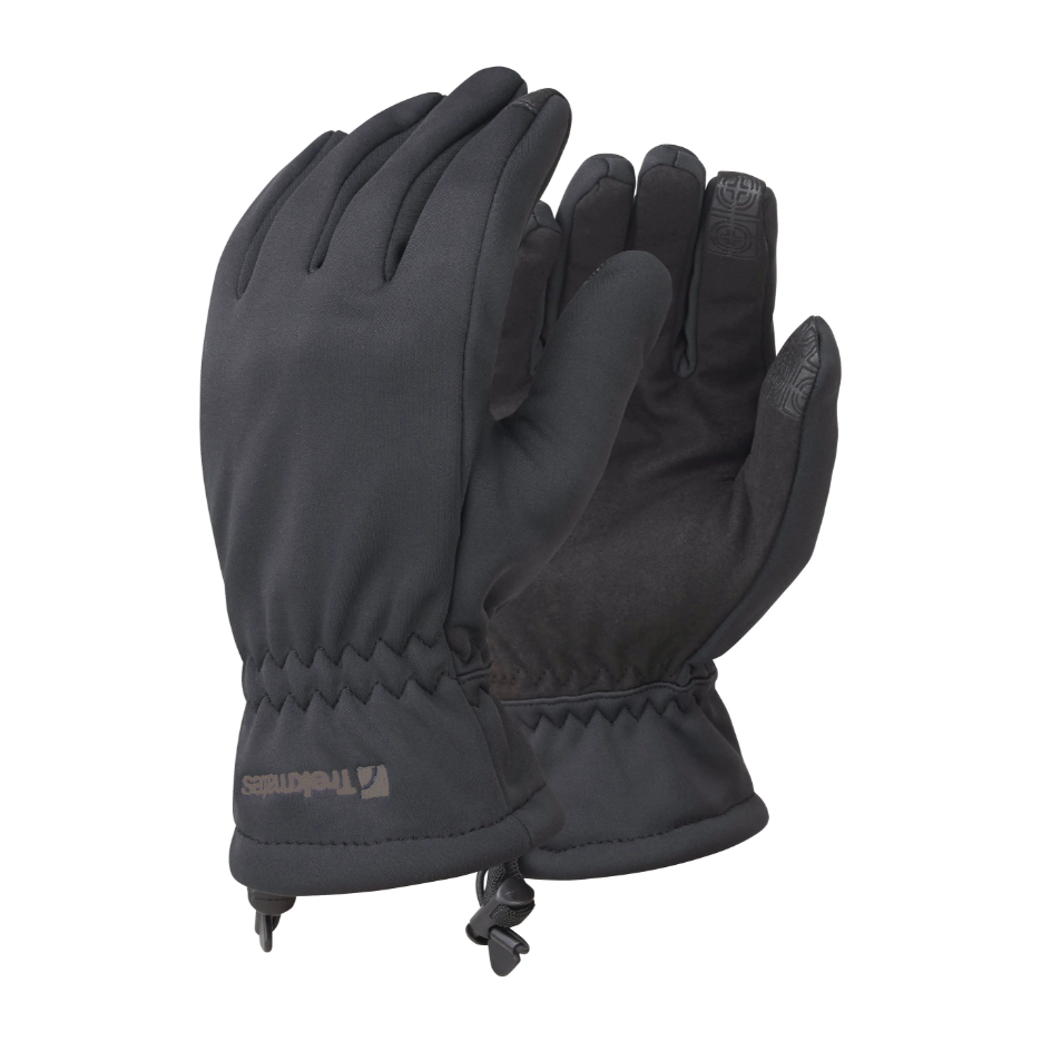 Trekmates Unisex Rigg Windstopper by Gore-Tex Windproof Gloves (Black)