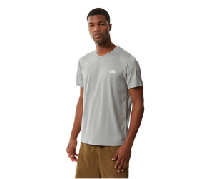 The North Face Men's Reaxion Amp Short Sleeve Technical Tee (Mid Grey Heather)