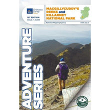 Load image into Gallery viewer, OSI Adventure Series map: MacGillycuddy’s Reeks & Killarney National Park (1:25,000)