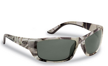 Load image into Gallery viewer, Flying Fisherman Buchanan Sunglasses (Camo Frame/Smoke Grey Lens)