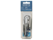 Load image into Gallery viewer, Kinetic Sea Bullet Jighead Lure (80g)(Silver)(2 Pack)