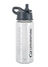 Load image into Gallery viewer, Lifeventure Flip-Top BPA Free Water Bottle (Clear)(750ml)