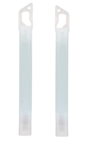 Lifesystems 8 Hour Glow Sticks (White)(2 Pack)
