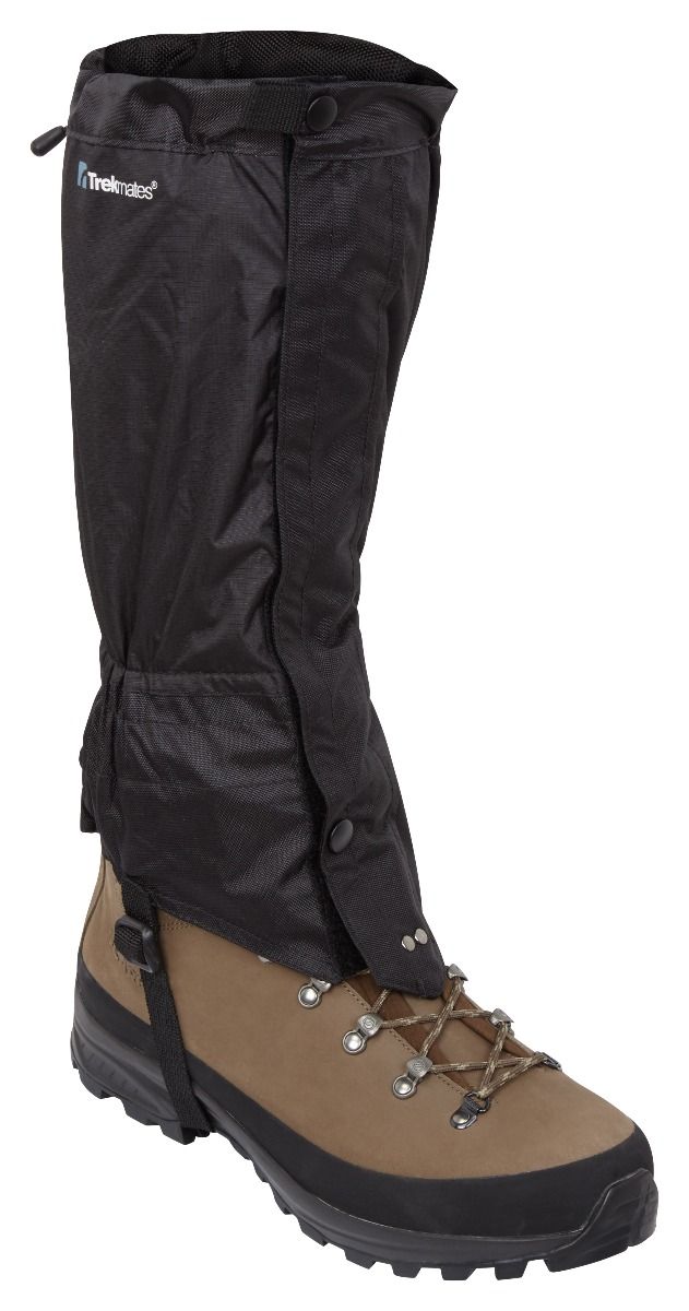 Trekmates Unisex Helvellyn DRY Waterproof Gaiters (Black)