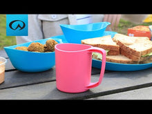 Load and play video in Gallery viewer, Lifeventure Ellipse BPA Free Camping Mug (Pink)(300ml)
