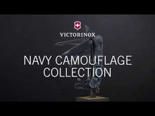Load and play video in Gallery viewer, Victorinox Swiss Army Knife: Huntsman Navy Camo (15 Tools)