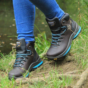 Grisport Women's Glide Waterproof Hillwalking Boots (Brown)