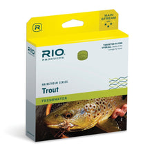 Load image into Gallery viewer, Rio Mainstream Trout Fly Line (WF6F/Floating/80ft)(Lemon Green)
